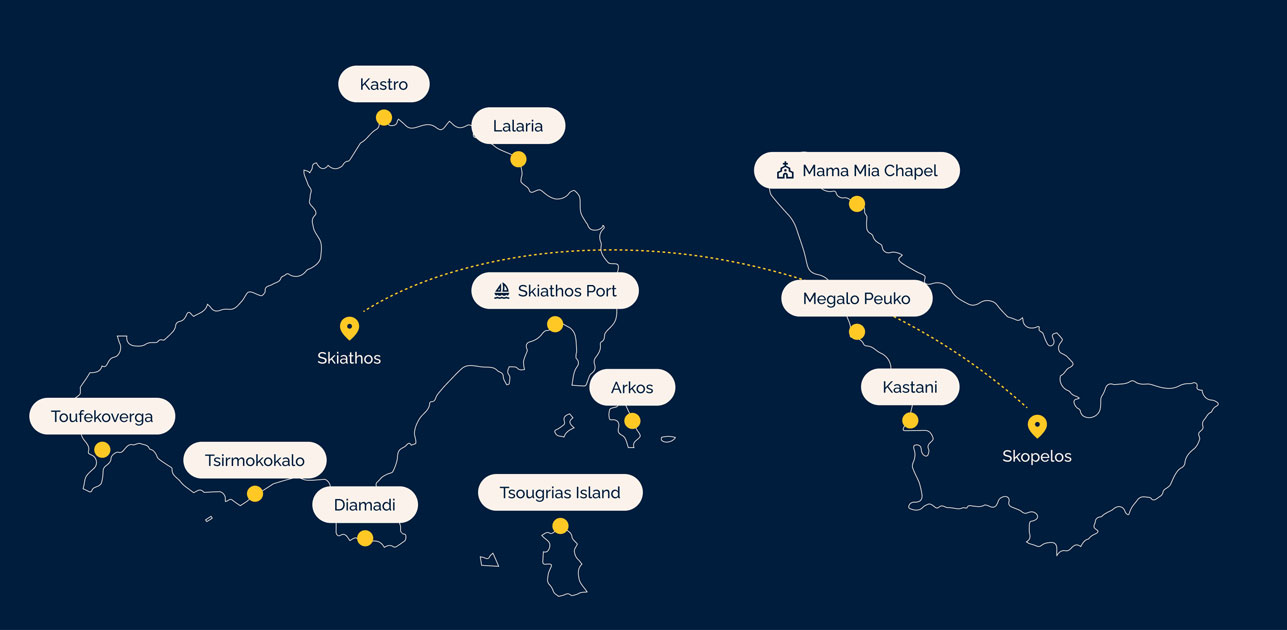 destinations map